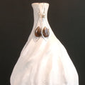Smoky Quartz Argentium Sterling Silver Earrings