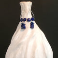Lapis Lazuli Argentium Sterling Silver Earrings