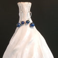 Lapis Lazuli Argentium Sterling Silver Earrings