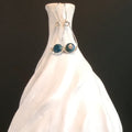 Apatite Argentium Sterling Silver Earrings
