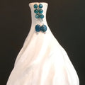 Apatite Argentium Sterling Silver Earrings