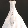 Moonstone Argentium  Sterling Silver Necklace