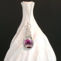 Fluorite Argentium Sterling Silver Necklace