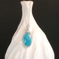 Smithsonite Argentium Sterling Silver Necklace