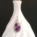 Amethyst Argentium Sterling Silver Necklace