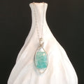 Amazonite Argentium Sterling Silver Necklace