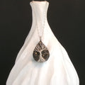 Mica Druzy (Tree of Life) Argentium  Sterling Silver Necklace
