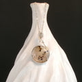 Tiger Dendritic Agate Argentium Sterling silver Necklace