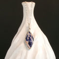 Sodalite Argentium Sterling Silver Necklace
