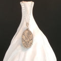 Psilomelane (Long) Argentium Sterling silver Necklace