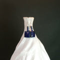 Lapis Lazuli Argentium Sterling silver Earrings