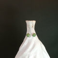 Chrysoprase Argentium Sterling Silver Earrings