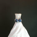 Lapis Lazuli Argentium Sterling Silver Earrings