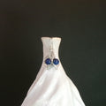 Lapis Lazuli Argentium Sterling Silver Earrings