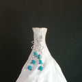 Turquoise Argentium Sterling Silver Earrings