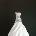 Larimar Argentium Sterling Silver Earrings